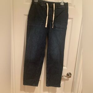 Buffalo David Bitton Dark Jeans with Drawstring Elastic Waist